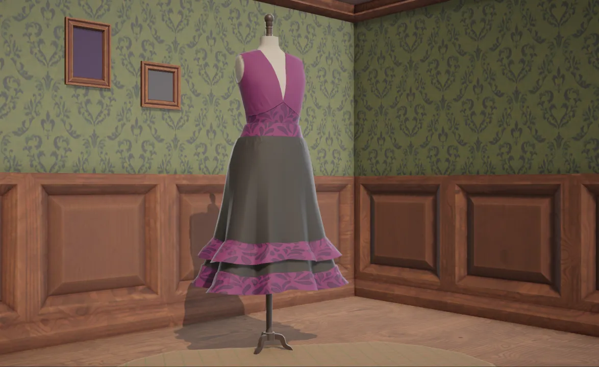 プロトタイプ v0.5.5 のミシン。Space/A/D/W/S も Sewing Assist ラベルもない
